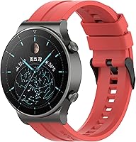 Vista 11 de FitTurn Band Compatible with Huawei Watch 5 4 Pro/GT 6 5 4 3 2 Pro/GT 2e/GT 6 5 4 46mm/GT2 46mm/GT Active/ Replacement Straps Silicone Bands