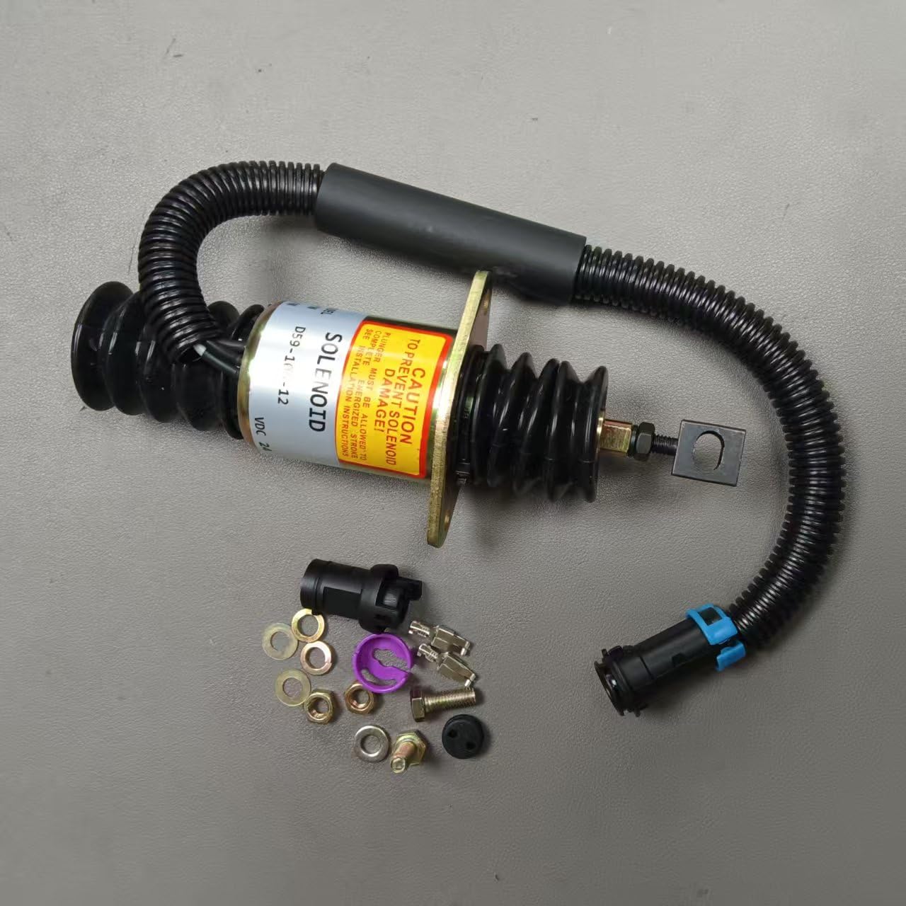 Solénoïde d'arrêt 24V D59-105-12 résout les pannes de coupure moteur