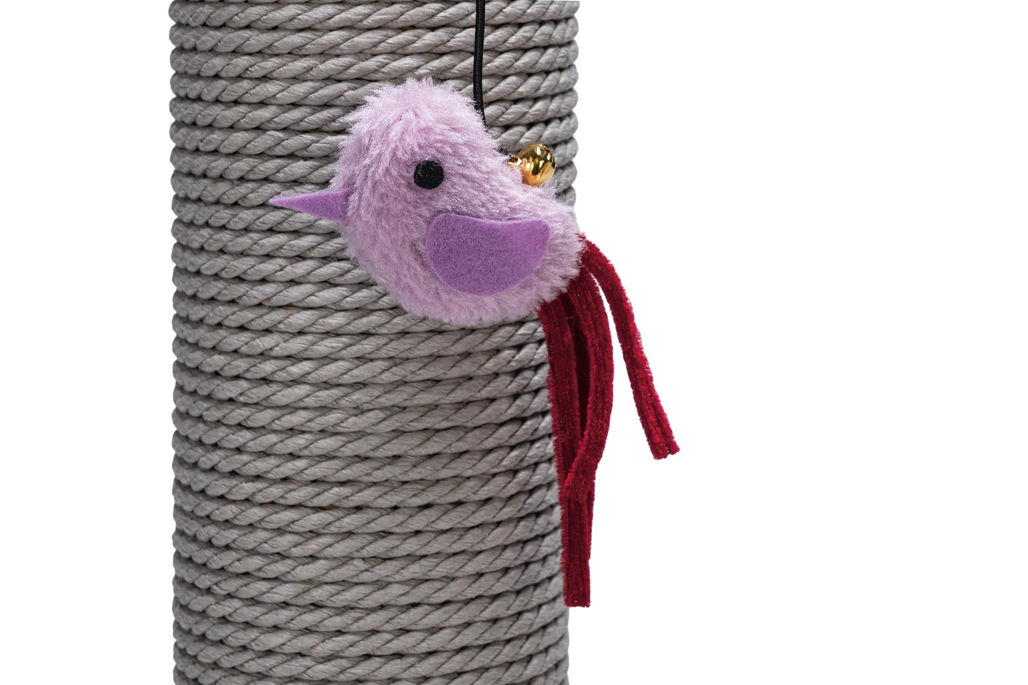 Beeztees K&Bz Bz Scratching Post Figo XL Grey 40X40X90 400 g