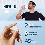 Triple Complex Magnesium 300mg | High Absorption Magnesium Glycinate, Citrate & Malate Supplement | Supports Muscle Function, Metabolism & Heart Health | Vegan, Non-GMO | 90 Capsules (Pack of 1)