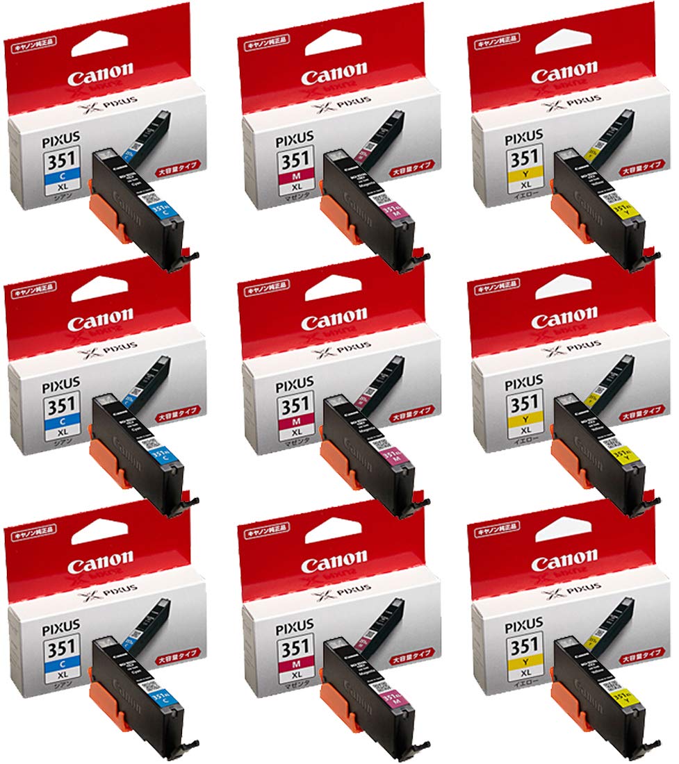 Amazon.co.jp: キヤノン 純正インク BCI-351XLC / BCI-351XLM / BCI