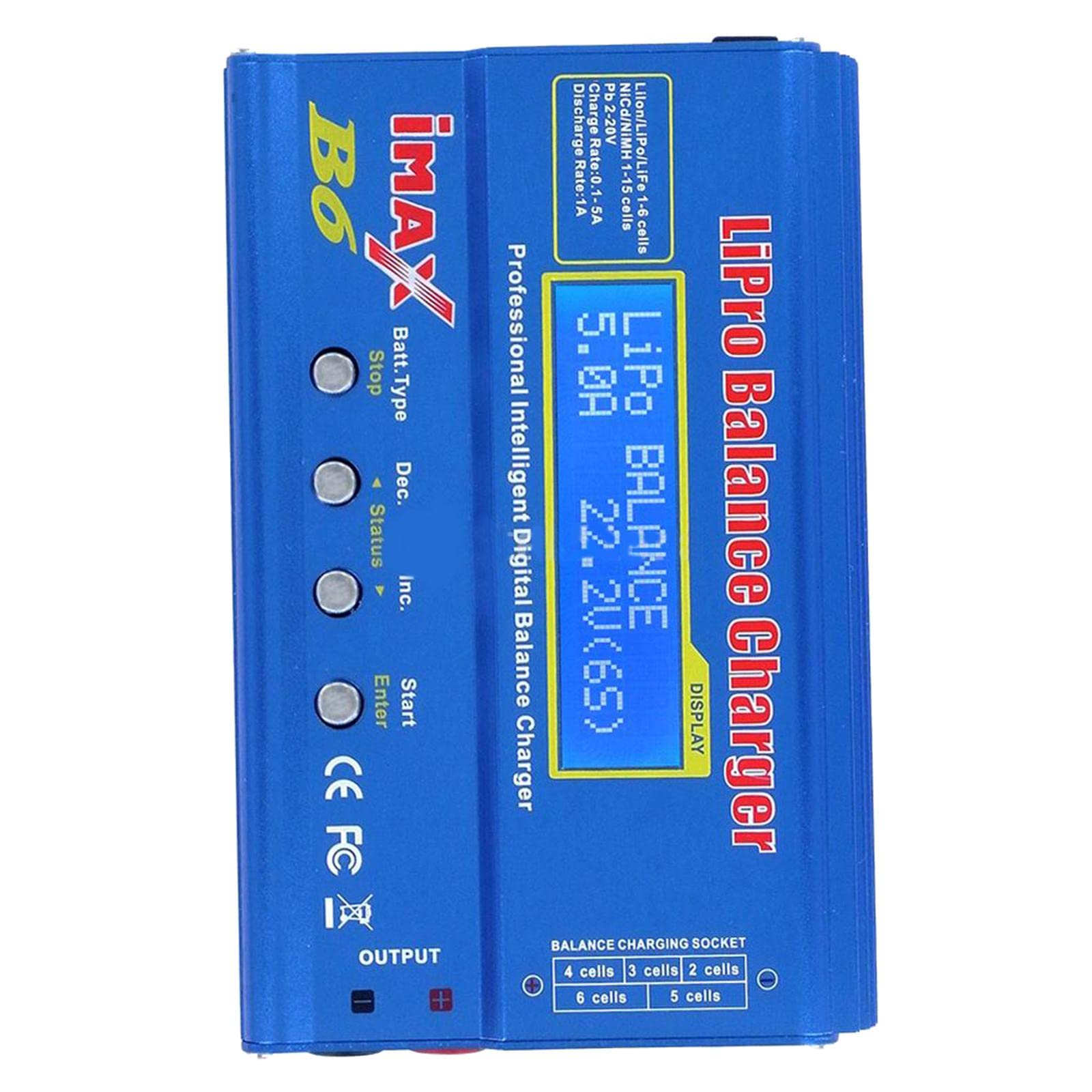 mispproIMAX B6 Mini Lipo Quick Balance Charger Discharger for RC Battery Charging