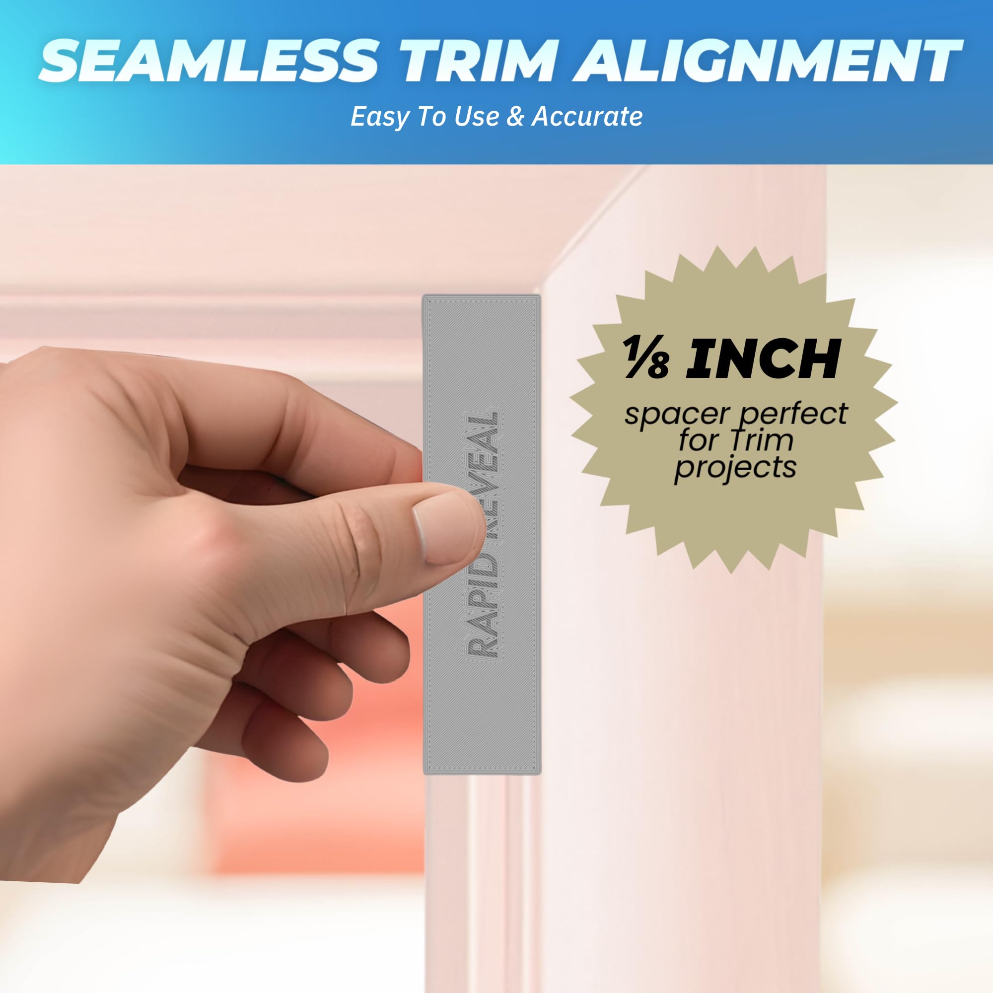 Rapid Reveal Trim Gauge - Precise Jamb Marking Tool -3