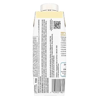 Boost Very High Calorie Nutritional Drink, High Protein Nutrition Shake, Ready to Drink Nutrition Beverage, Balanced Nutritional Drink, Meal Replacement Shake, Very Vanilla, 8 Fluid Ounce (Pack of 12)