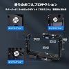 SIRUI Camera Cage for Sony FX3/FX30 Original XLR Handle with HDMI Cable Clamp 1/4-20 Screw Hole ARRI 3/8-16 Positioning Hole Cold Shoe NATO Rail