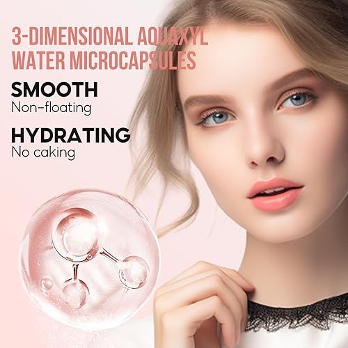 Miniatura 4 de Polvo compacto de ajuste prensado para control de aceite, maquillaje en polvo translúcido de larga duración de 12 horas, polvo facial impermeable,