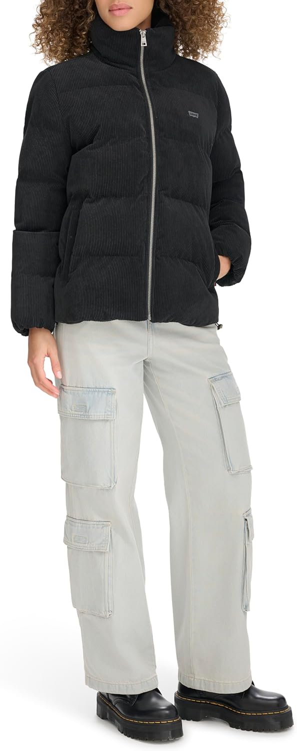 Levi's Womens Zoe Corduroy Puffer Jacket (Standard & Plus Sizes) - Image 6