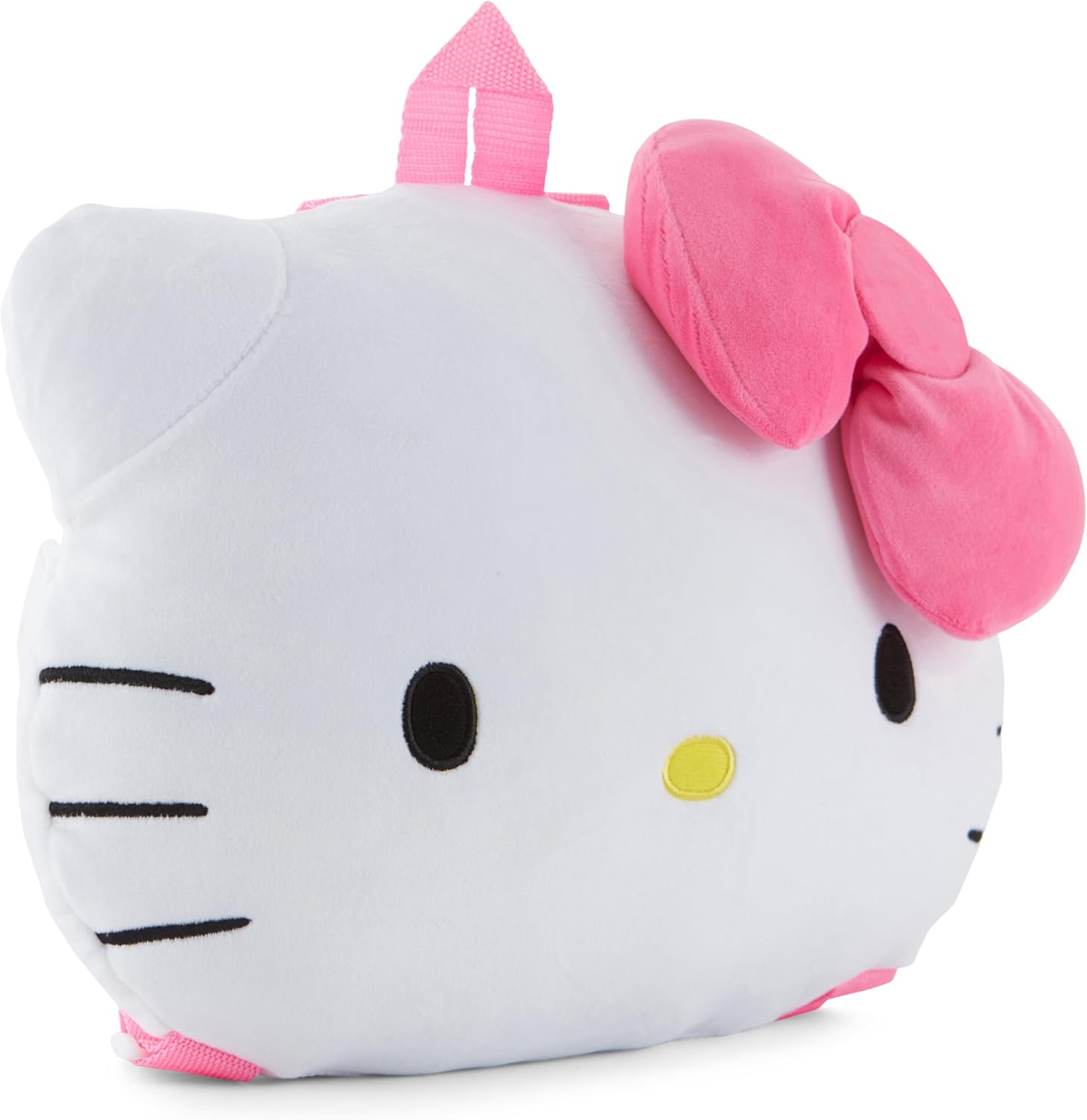 SANRIO Hello Kitty Squishee Cloud Pillow Backpack - My Melody, Kuromi - Super Soft, Pink