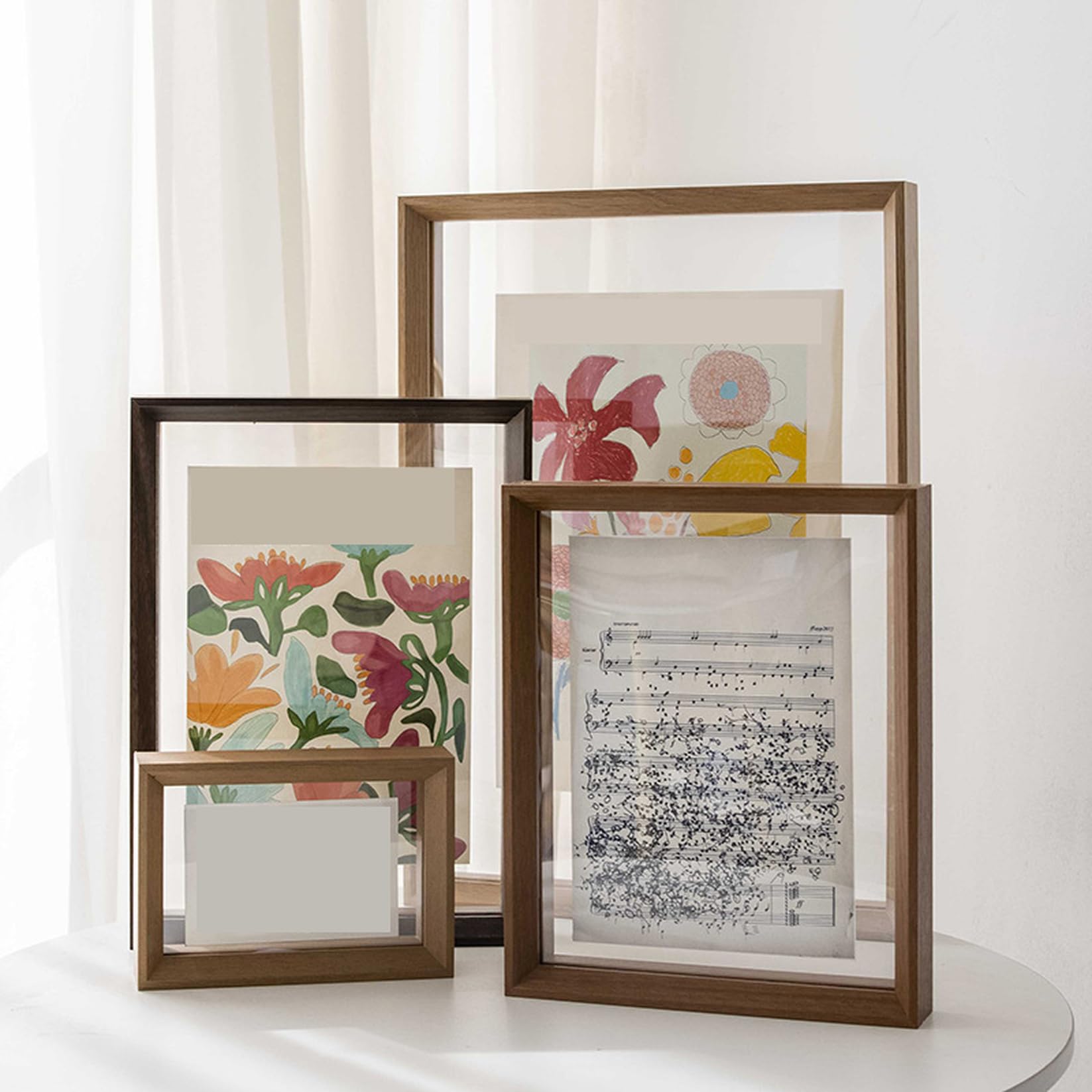 可愛い♡木製額縁入り　アートフレーム　デザインフレーム　インテリアアート 可愛い♡木製額縁入り アートフレーム デザインフレーム インテリア