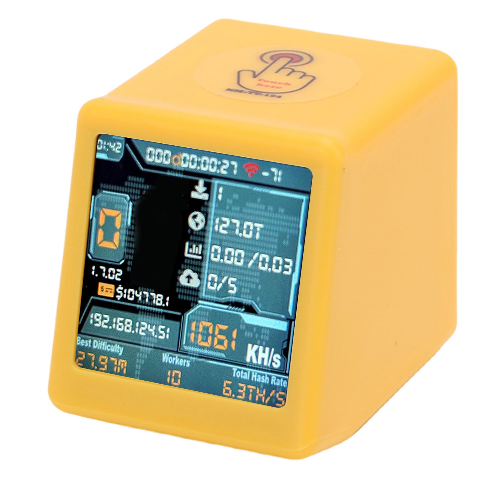 SIXRUN Cyfrowy Górnik 1050-1060 KH/s Bitcoin Dogecoin Górnik