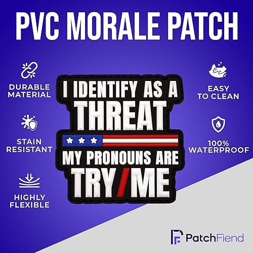 Miniatura 99 de Send It Parche de PVC moral, divertido parche de moral, táctico, militar, parches militares, perfecto para tu equipo militar, mochila táctica