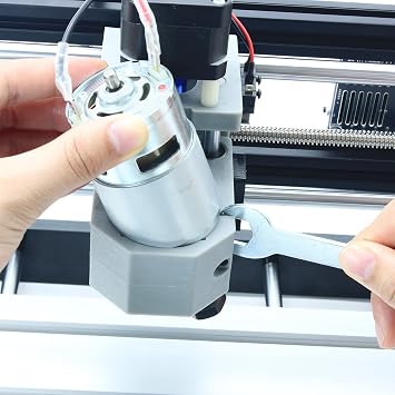 RATTMMOTOR CNC 1610 PRO 3 Axis GRBL Control DIY Mini CNC Router Machine Kit with Offline Controller and 14pcs ER11 Collets for Cutting Wood, Plastic, Acrylic, PVC, PCB