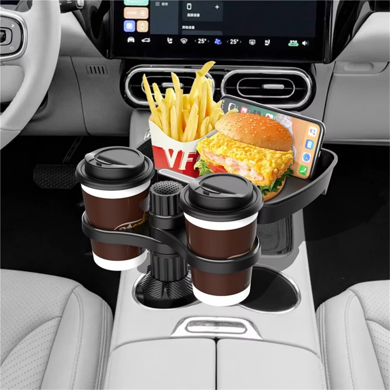 Porte-Gobelet Voiture Porte-gobelets Voiture Adaptateurs D'extension Porte-gobelets Multifonctionnels Accessoires D'intérieur Voiture