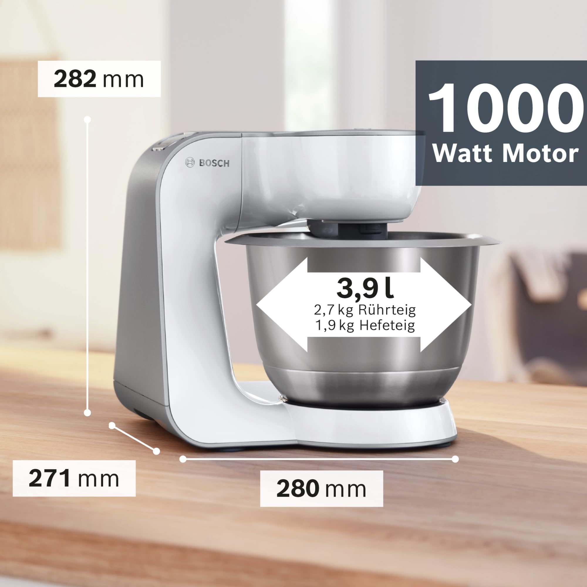 Bosch Küchenmaschine Serie 4 MUM58200 Ansicht 3