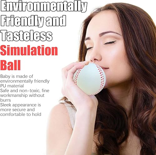Vista 21 de GKK Pelotas de béisbol de espuma, paquete de 12 pelotas de béisbol suaves para jóvenes y adolescentes, pelotas de entrenamiento de espuma