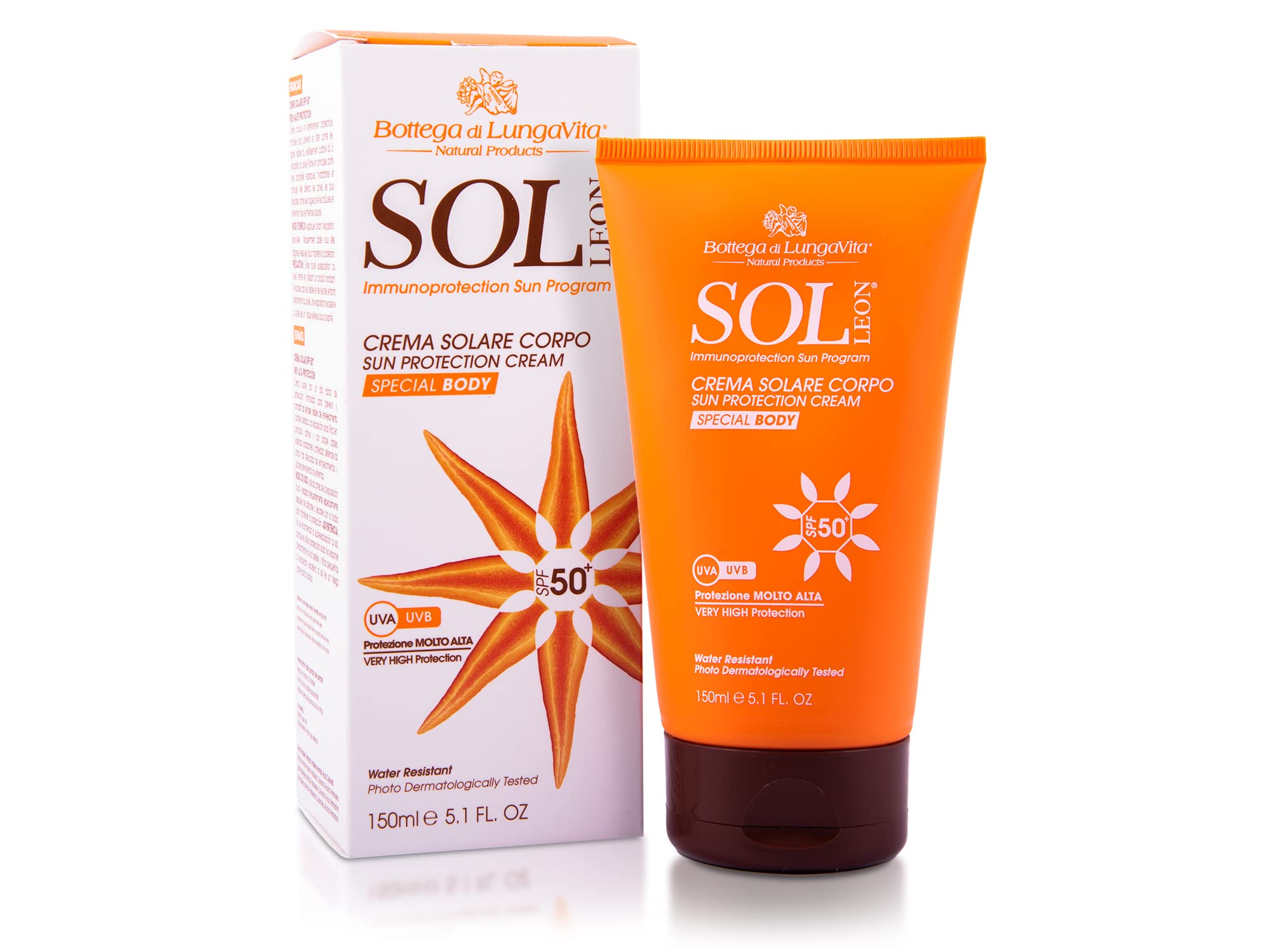 SOL Solar Leon – Cream Body – SPF 50 + – 150 ml : Amazon.co.uk: Beauty