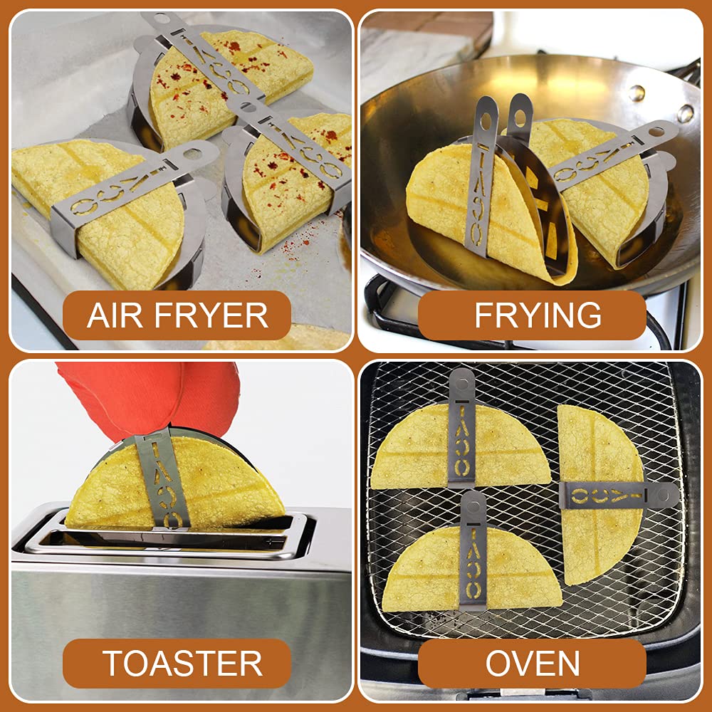 Tortilla Maker Sophico Taco Shell Stand Make Perfect Crispy