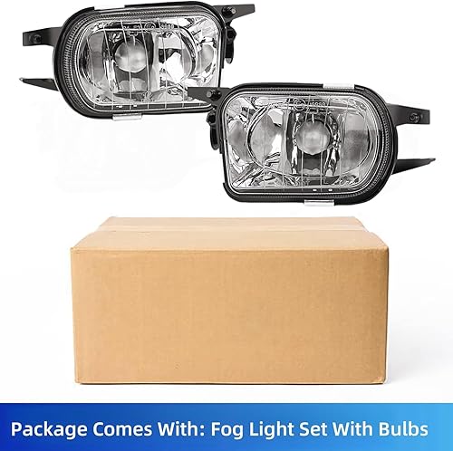 Miniatura 6 de TULALUX Faros antiniebla para Mercedes Benz C200 C230 C240 C320 C350 CL55CL65SL55SL65 AMG CL500 CL600 CLK320 CLK500 SLK350 Base SL500 SL550 SL600