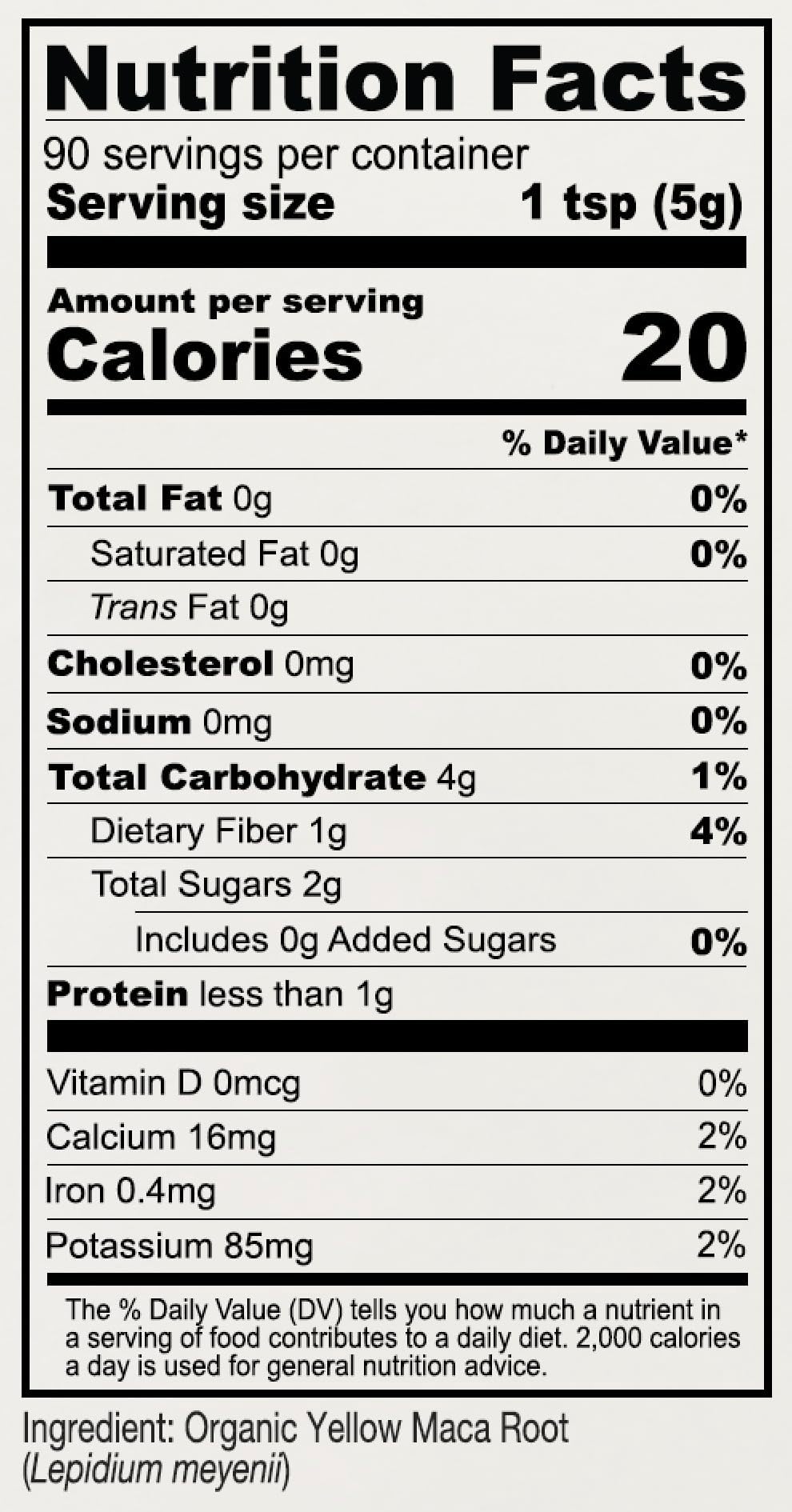 Anthony's Anthony's Yellow Maca Root Powder (1 lb), Raw, Gluten Free, Non-GMO, Not Gelatinized