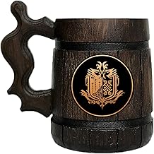 Birsppy Monster Hunter World Mug. MHW BAAr Mug. Gamer Gift. BAAr Mug. Wooden BAAr Mug. Gamer Mug. Monster Hunter Tankard. ...