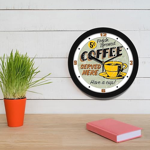 Miniatura 4 de Old Time Barbershop - Reloj de pared retro