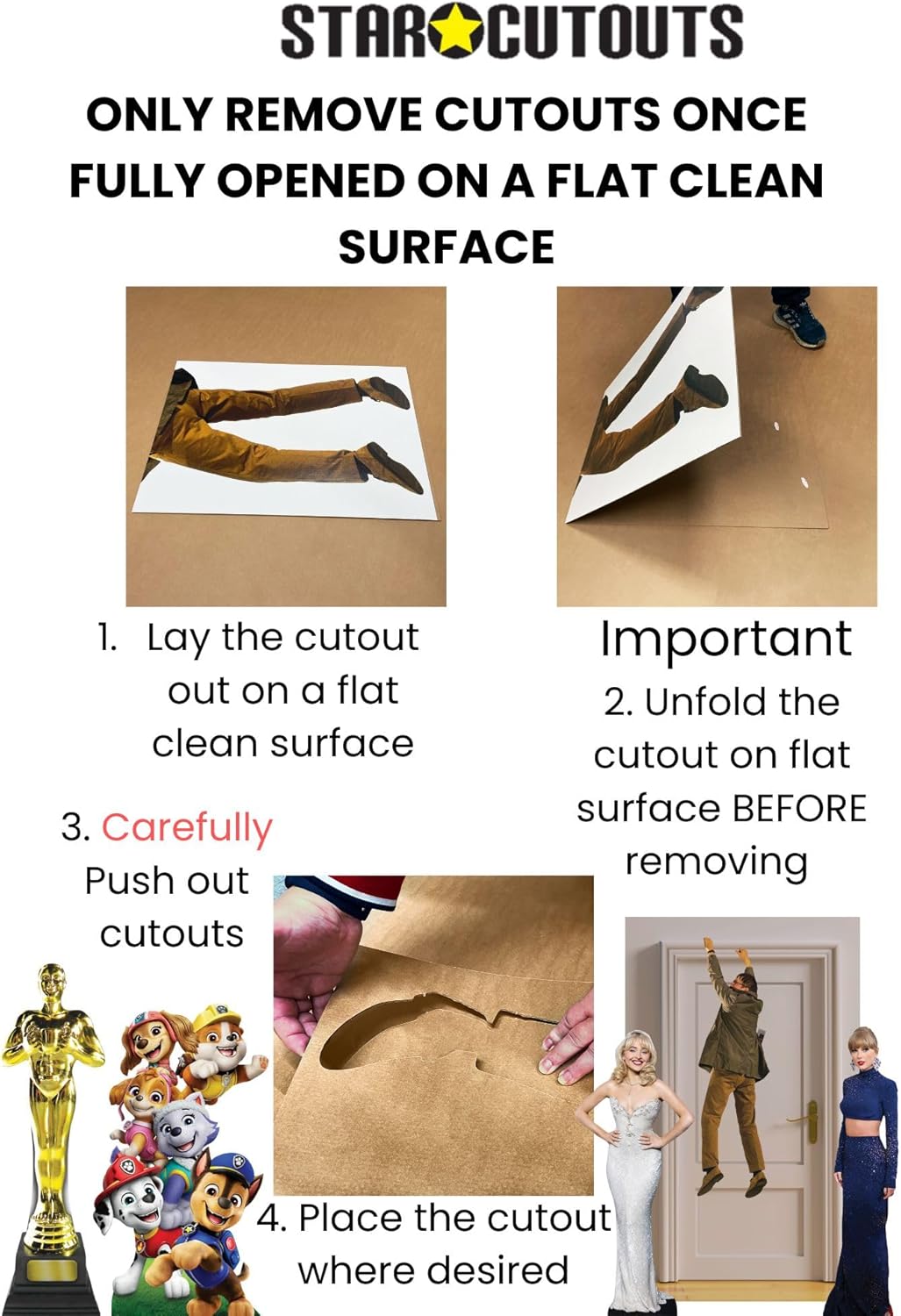 Star Cutouts SC4602 Paw Patrol Group Shot Cardboard Cut Out Height 164cm - Ideal for Paw Patrol Theme, Parties, Birthdays & Fans, Room Decorations & Events