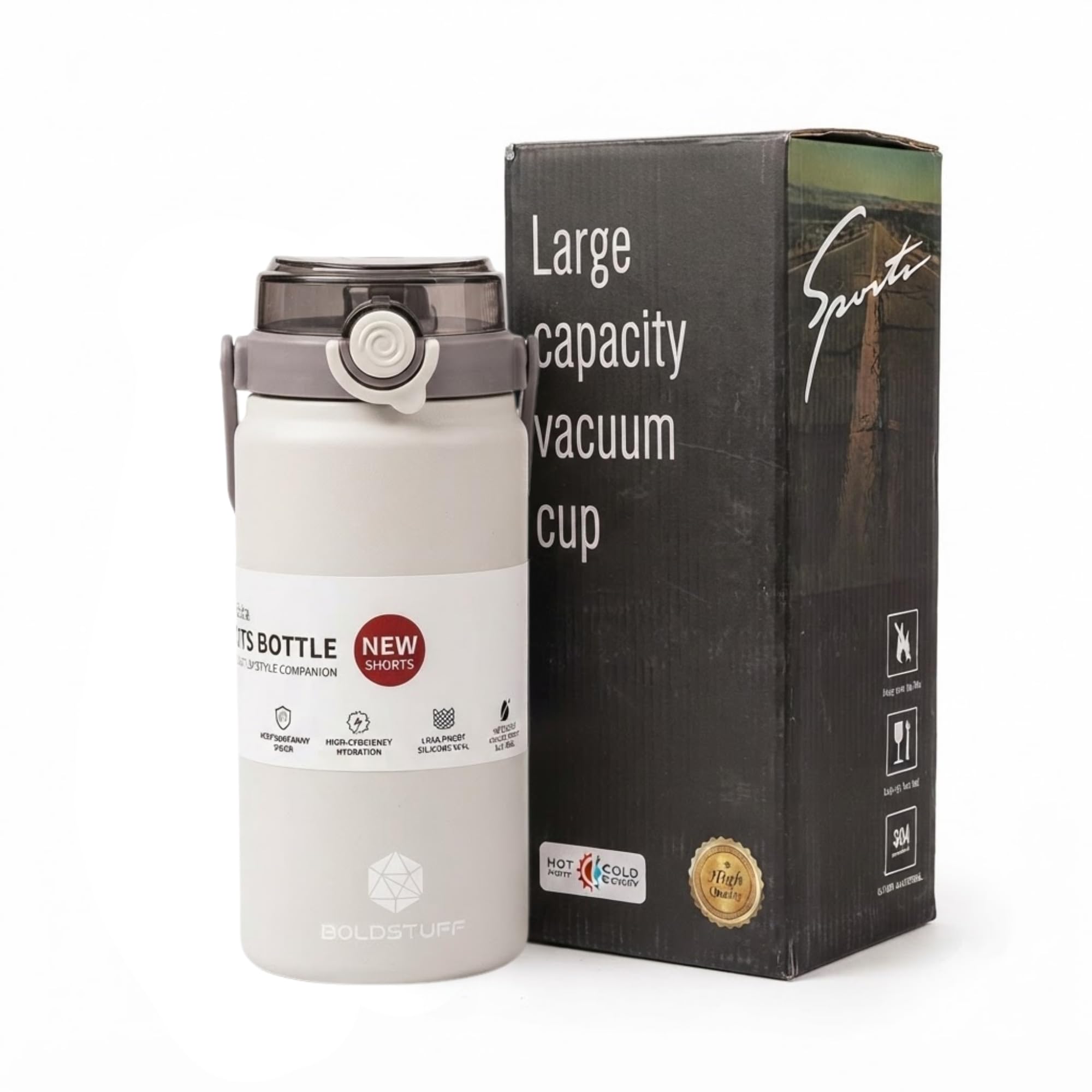 2L Insulated Water Bottle - Hot & Cold, Leakproof -10