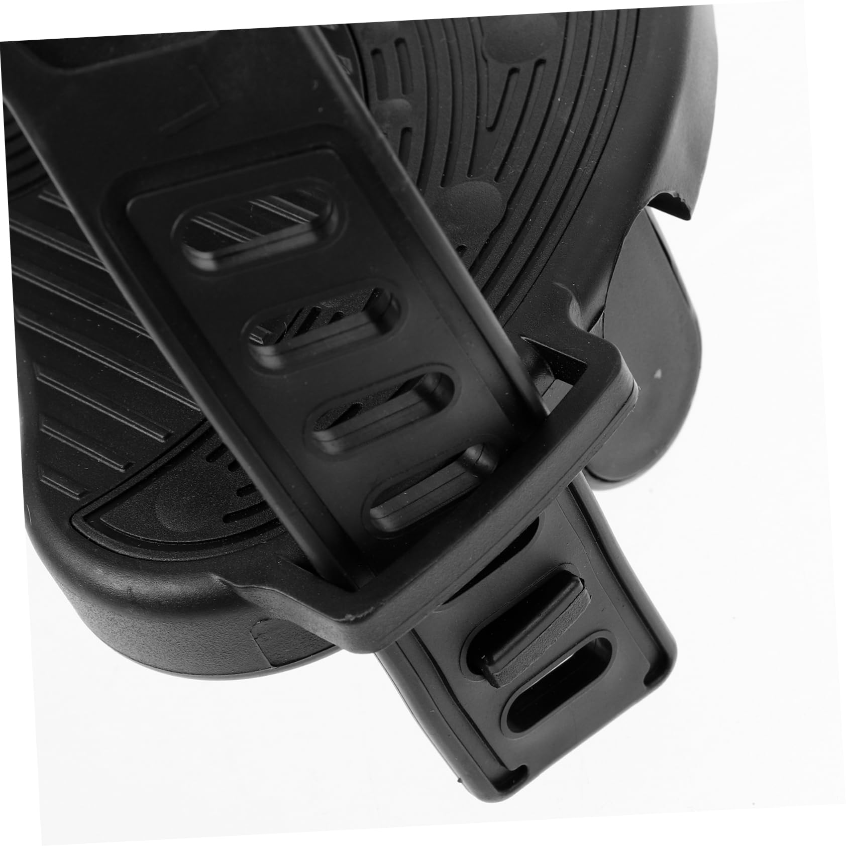 Abaodam 2 Ensembles Pédales Plates pour VTT Pédales Antidérapantes avec Sangles de Vélo Appartement Accessoires pour Vélo de Route