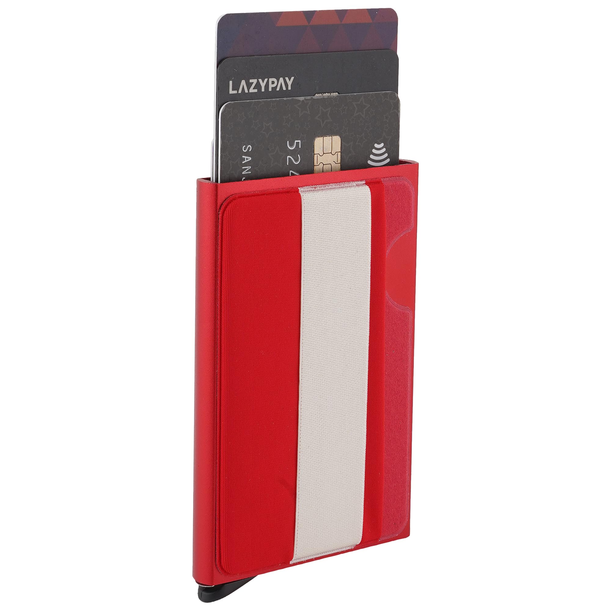 Style98 Business Credit Card Holder for Men & Women, Stainless Steel Wallet Slim Metal Case for Travel and Work(2610IC22)