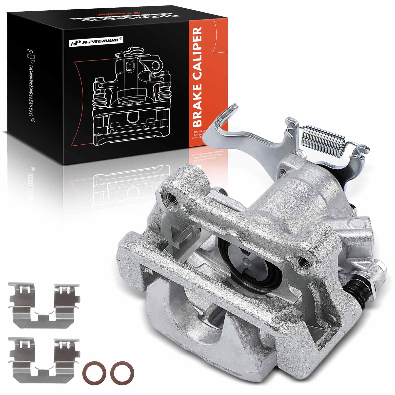 A-Premium Pinza De Freno De Disco Con Soporte Compatible Con Hyundai