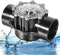 Vista 1 de 7305 Pieza de repuesto de 2 a 2.5 pulgadas para válvula de retención Jandy compatible con sistema de piscina de tierra, bañera y spa 180-Dgree