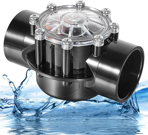 7305 Pieza de repuesto de 2 a 2.5 pulgadas para válvula de retención Jandy compatible con sistema de piscina de tierra, bañera y spa 180-Dgree