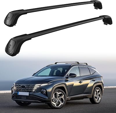 Snailfly 260 LBS Roof Rack Cross Bars Fit for 2022-2025 Hyundai Tucson SE SEL N Line Limited NX4 Upgraded Lockable Crossbars Accessories