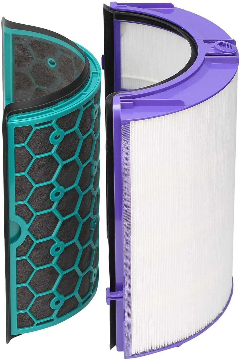 Accessoires de filtre de rechange compatibles avec le purificateur d'air et le ventilateur Hepa Dyson HP04 TP04 DP04 Pure Cool (comparable au 969048-01)