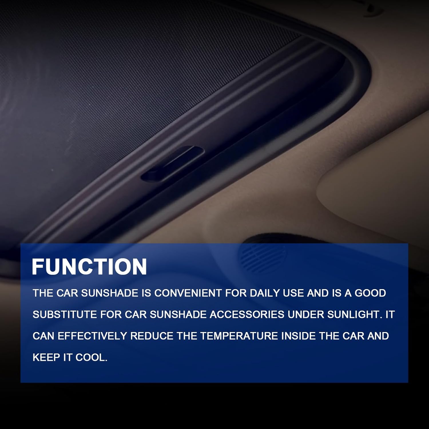 Adjustable Sunroof Behind Curtains, Suitable For BMW Mini 1.6L COOPER,1.6T COOPER S,1.6L ONE,1.6T JCW,1.6T COOPER ALL4,1.6T COOPER S ALL4,1.6T JCW ALL4, Replace Number 54102755849