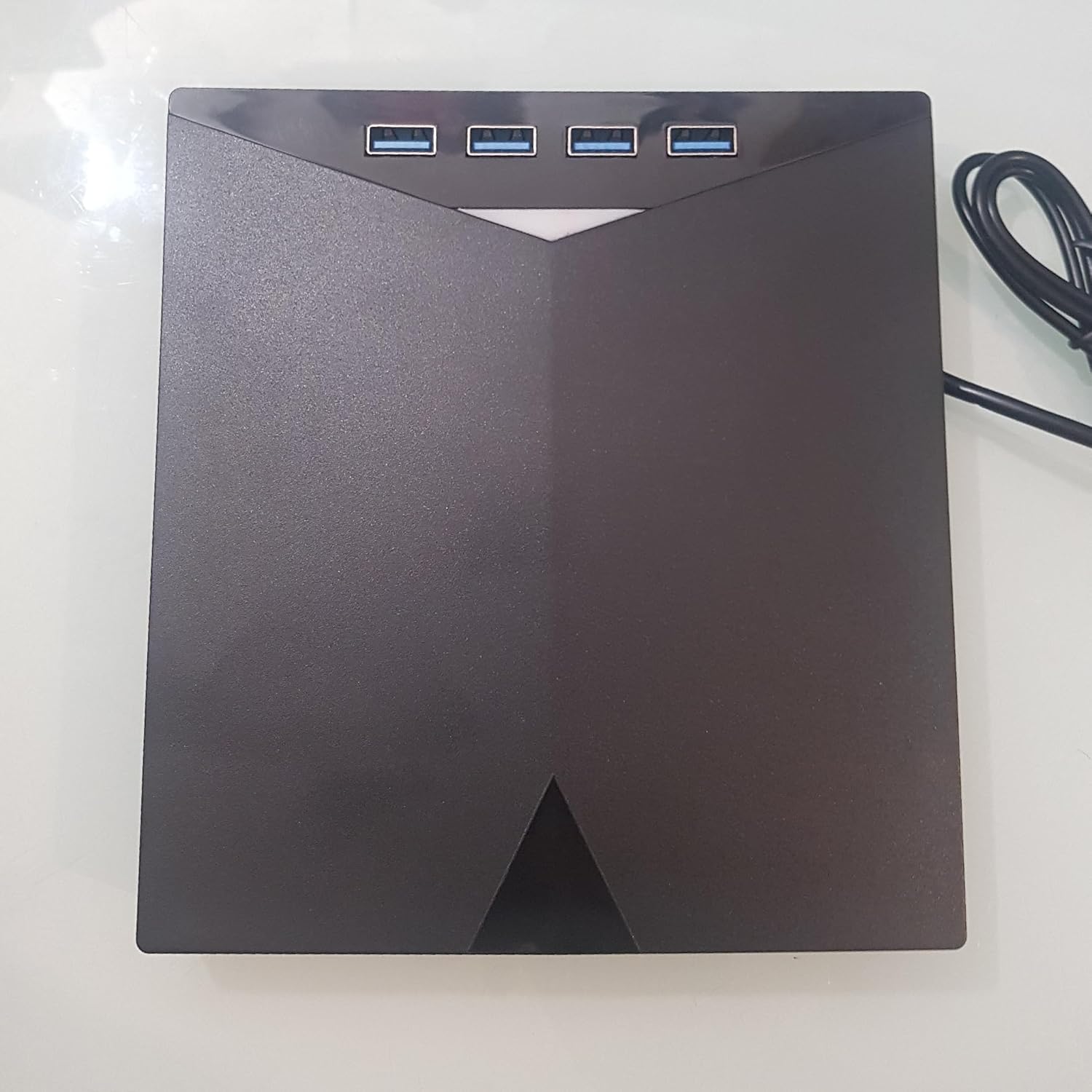 Générique External VCD CD-RW DVD-ROM Drive USB 3.0 and Type-C DVD/CD Burner with SD/TF Card and USB Reader for Windows 7/8/10/11 Vista/XP/Mac OS, Laptop, Desktops