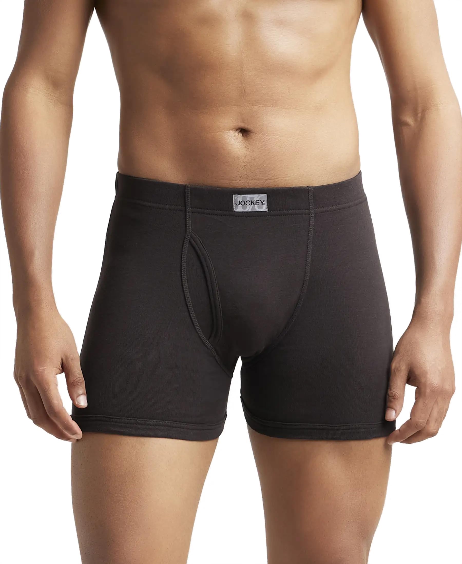 Jockey Mens Cotton Boxer Brief (Pack of 1) (8008_Brown_X-Large_Brown_XL) (B086ZB5QQ7) Amazon Price History, Amazon Price Tracker