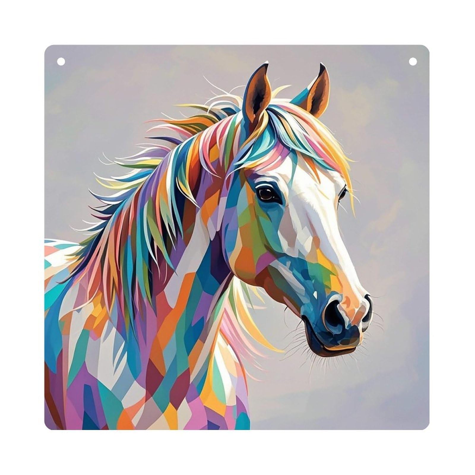 Horse Pattern Hanging Ornament Wall Decor Pendant