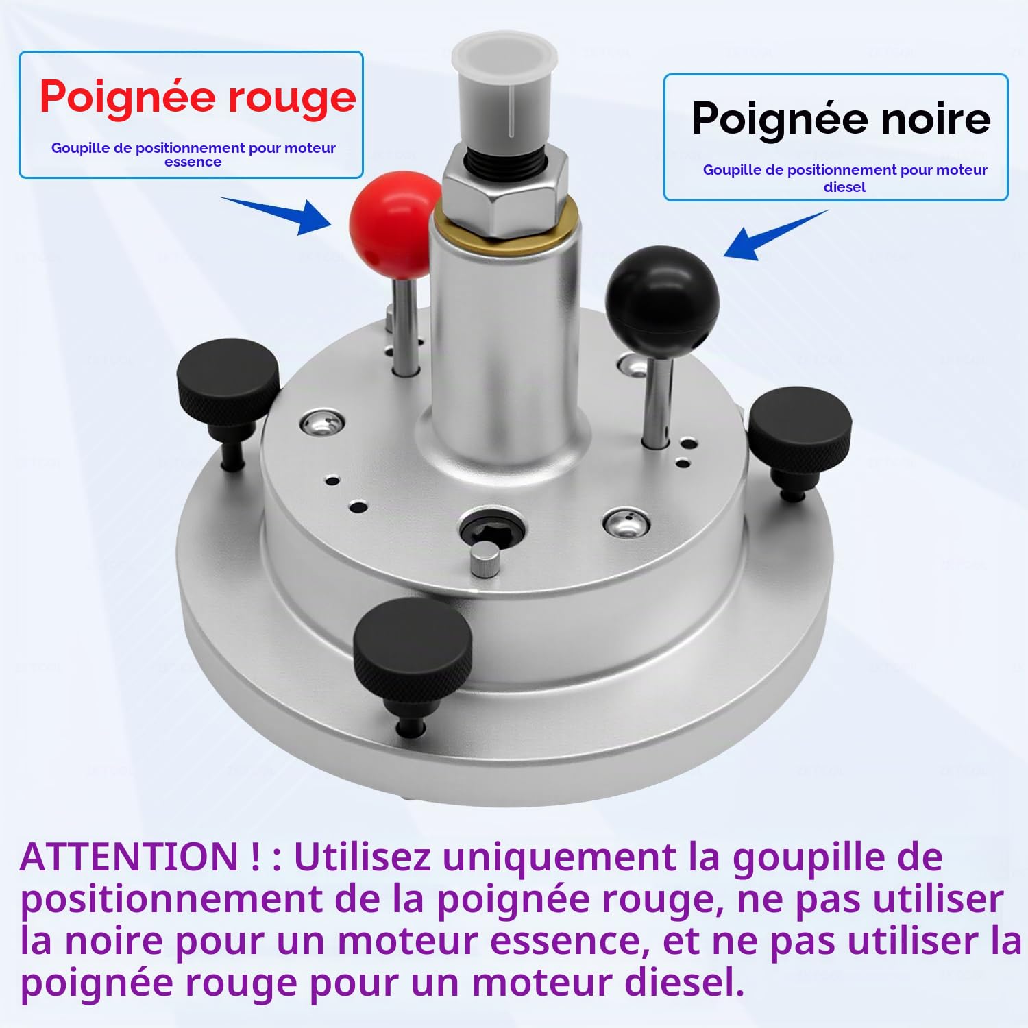 ZKTOOL Outil d'Extraction et d'Installation de Joint de Vilebrequin VAG | pour Moteurs Diesel 1.9 2.0 et Essence 1.4 1.6 16V 20V. Poseur de Couronne de Train pour Joint d'Huile. OEM T10134 T10017