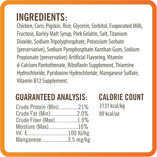 Miniatura 8 de NutriChomps - Trenza de 9 pulgadas, golosinas para perros sin piel cruda, fáciles de digerir, saludable, 4 unidades de leche