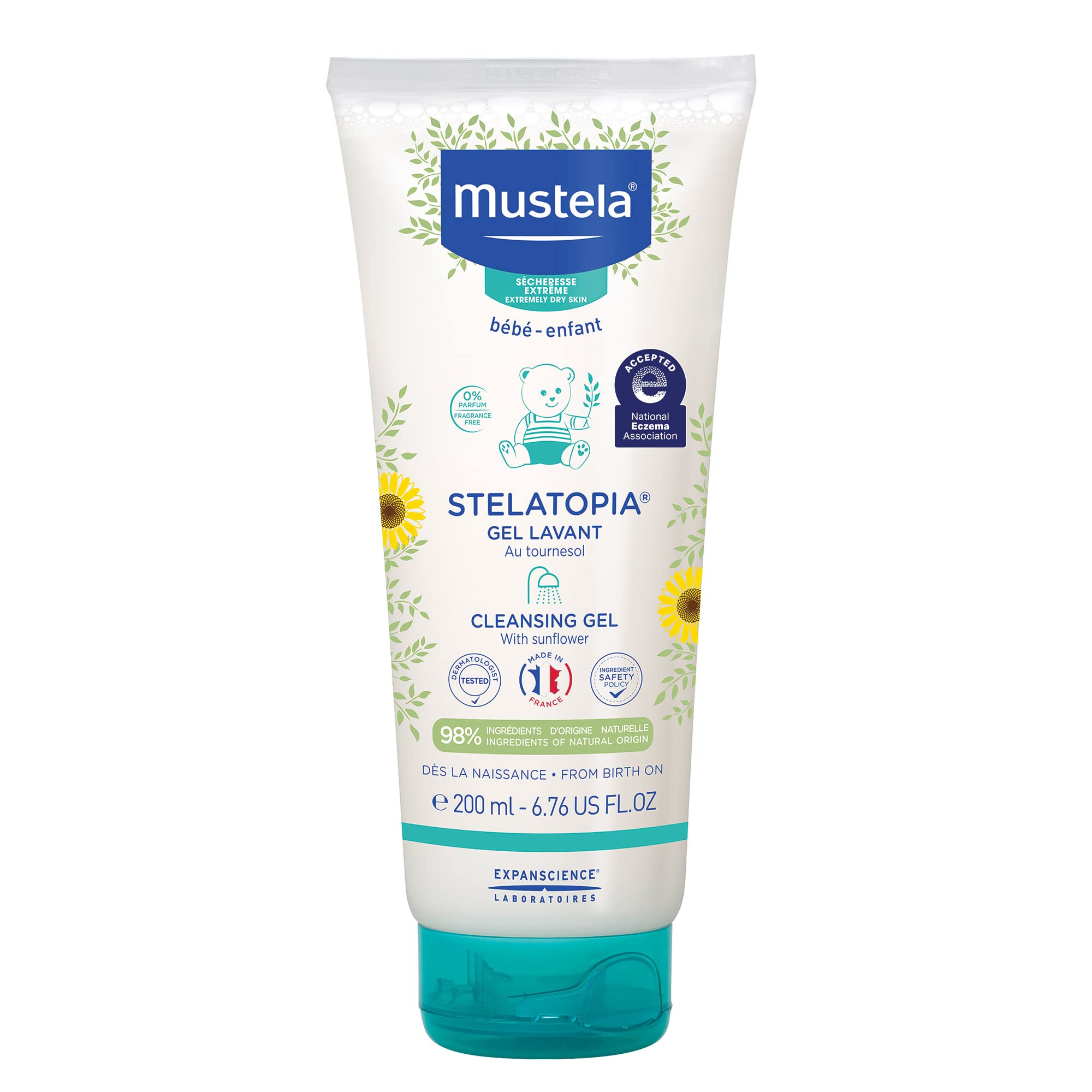 Buy Mustela Stelatopia EczemaProne Skin Cleansing Gel Baby Face