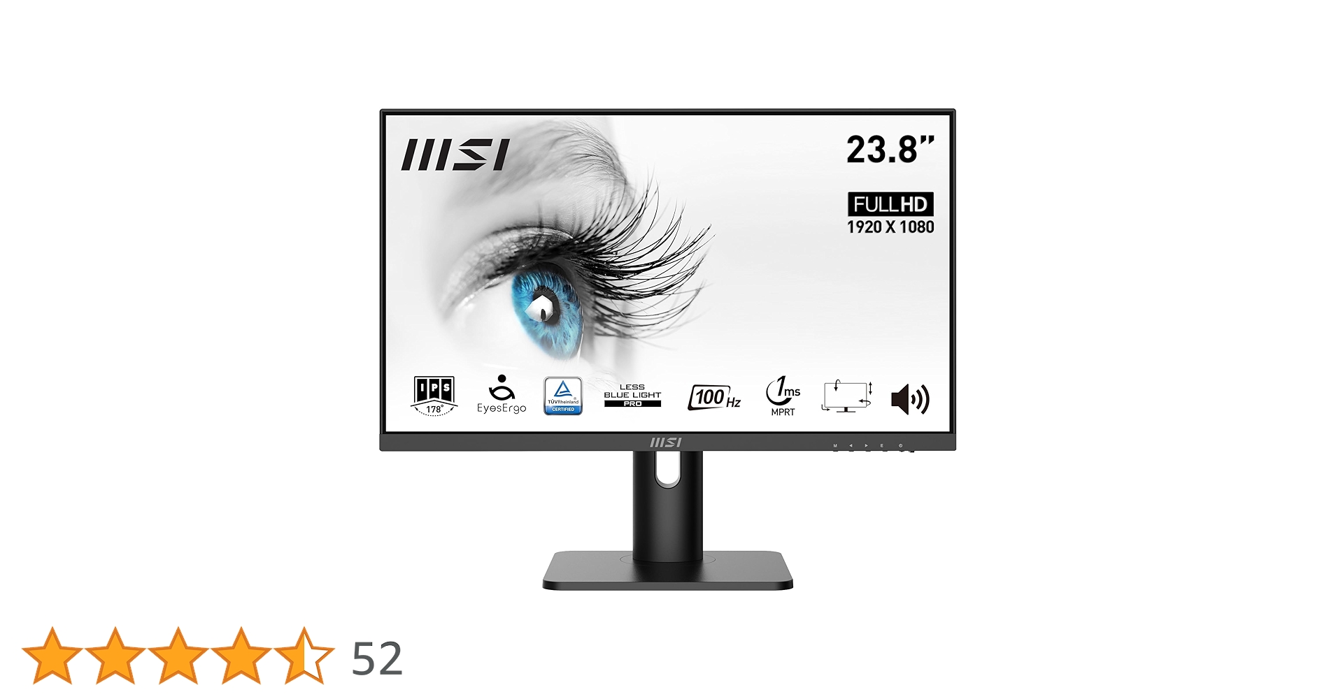 Amazon.co.jp: MSI PRO MP243XP 24インチ IPS 1920 x 1080 (FHD