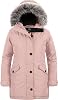 wantdo Womens Plus Size Winter Coat Warm Long Puffer Coat Thicken Parka Jacket with Hood