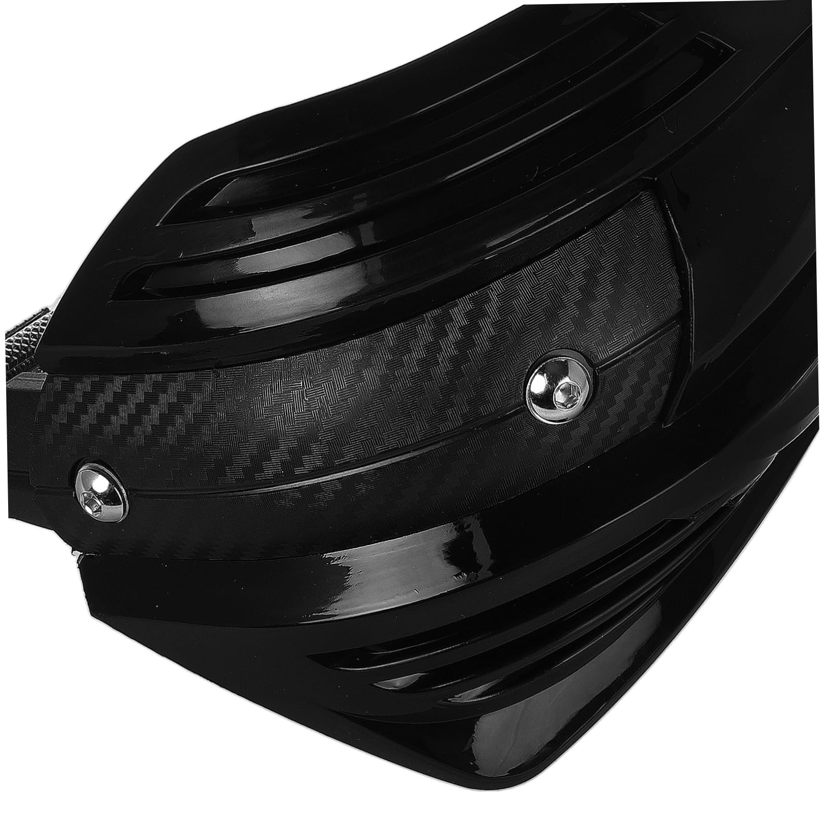 Protège-mains de Moto 1 Paire Noir Plastique Métal pour Guidon
