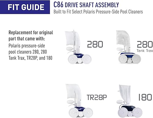 Miniatura 6 de Polaris Conjunto de eje de transmisión de piezas originales, 280/180, C86