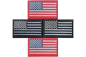 Acaed USA Flag Patches: Embroidered Patriotic Pride for Any Occasion