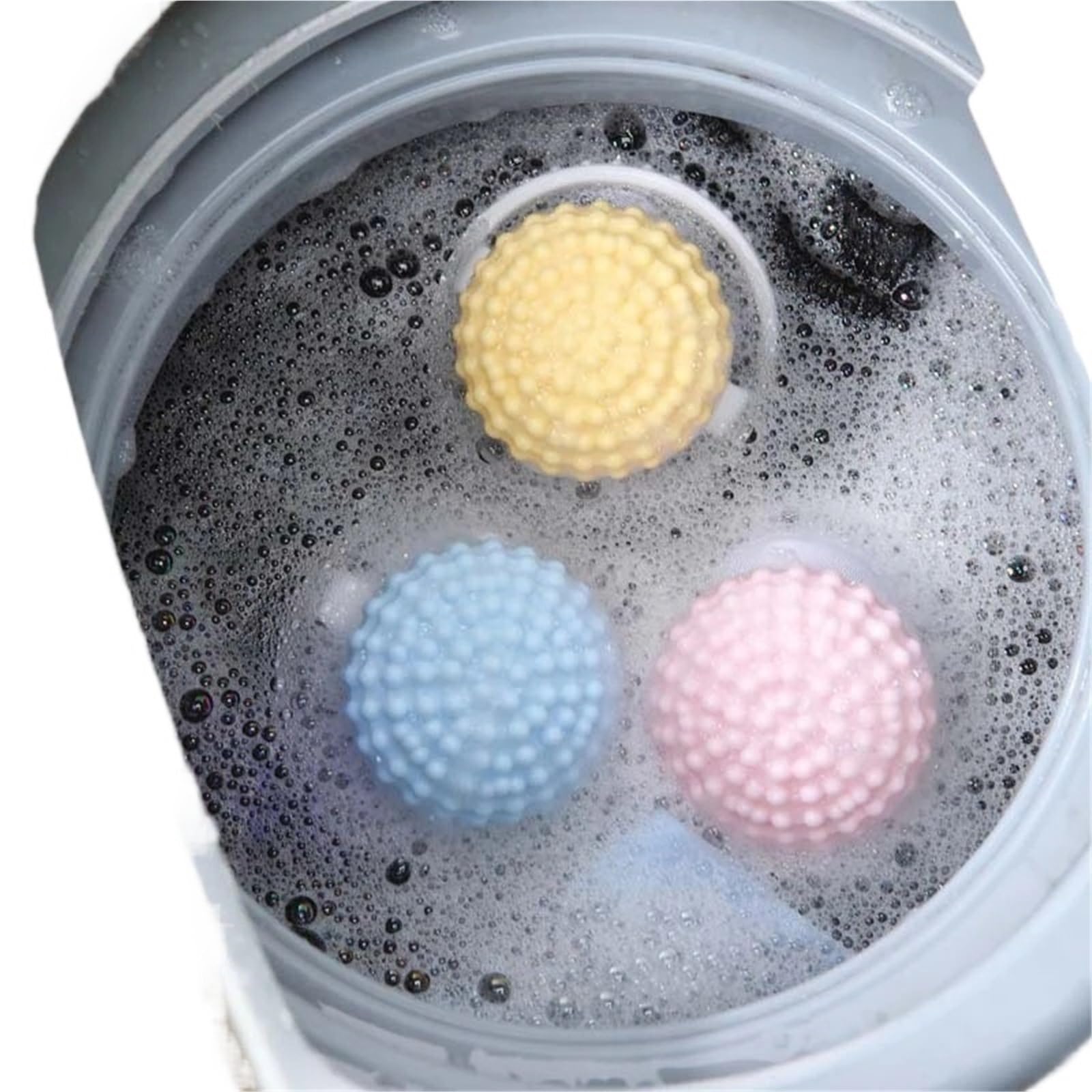 Waschkugel 3 Stück schwimmender Fusselfängerball | Wiederverwendbare Kleidung, Waschmaschine, Haarfilter, Wäschereinigungswerkzeuge(3pc Blue)