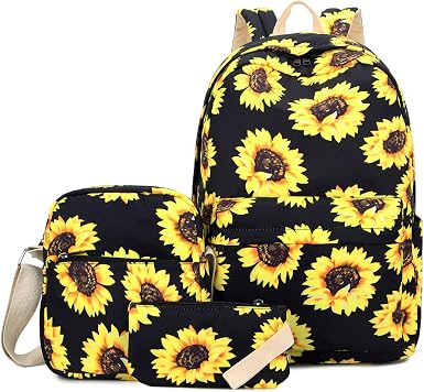 Amazon.com | FLYMEI Sunflower Backpack 