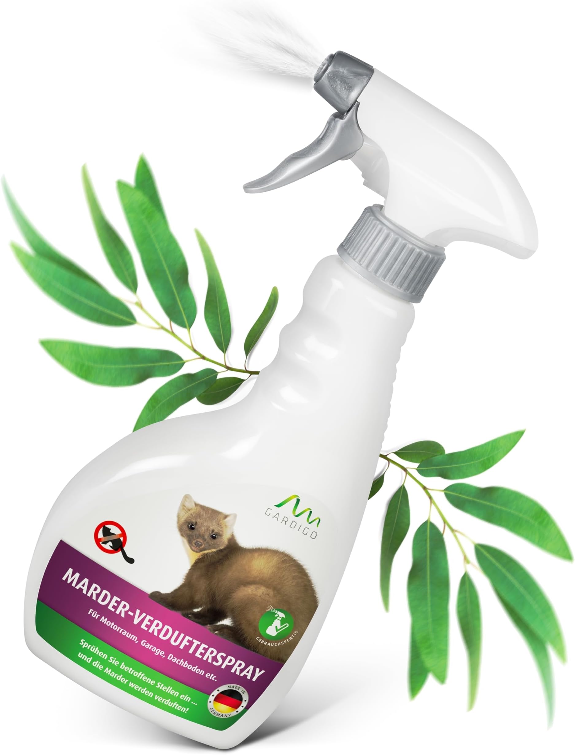 Marten repellent spray.