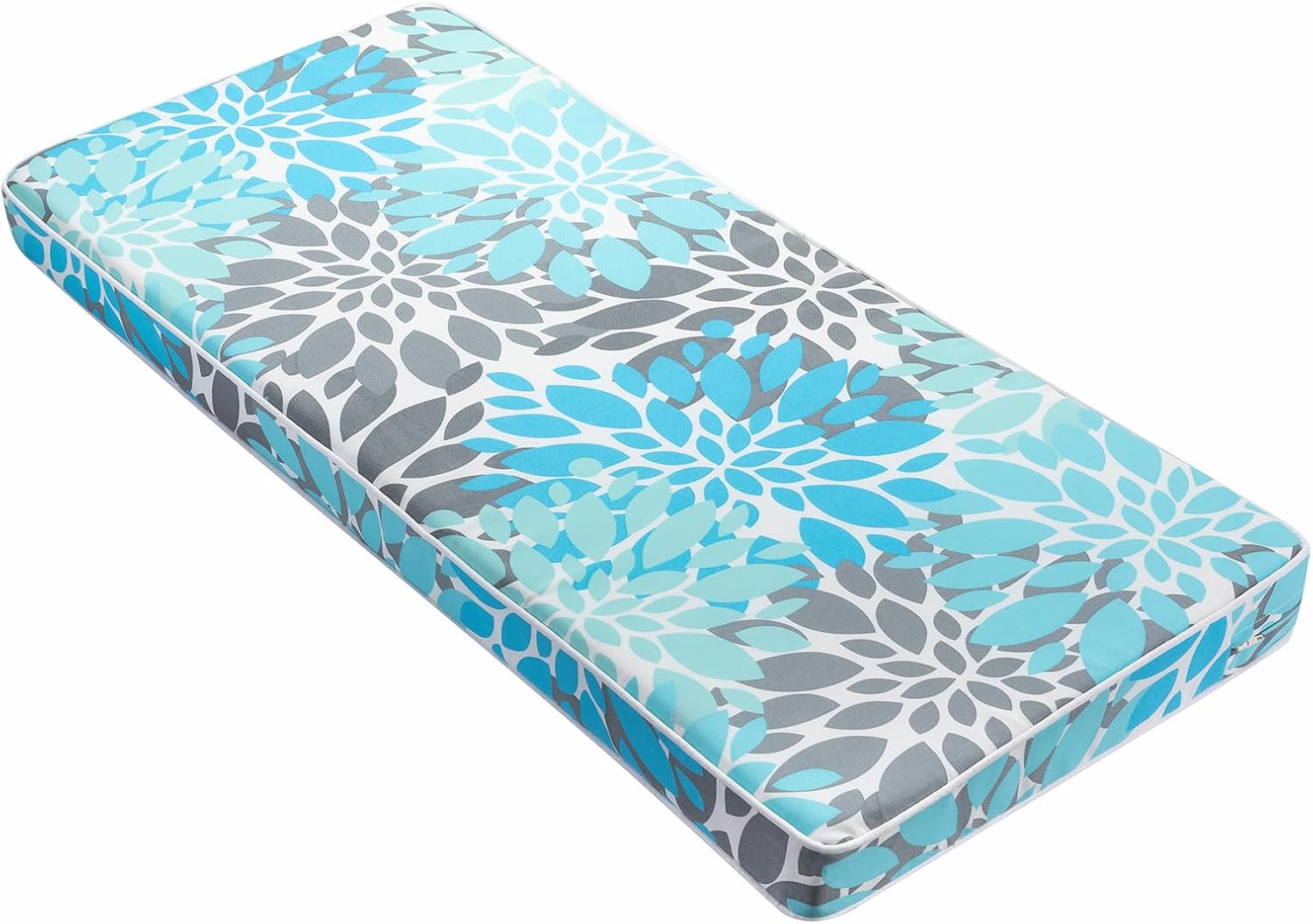 JMGBird Outdoor Patio Bench Cushion 42x18 Inch - Waterproof Floral Design with Ties, Weather Resistant Comfort